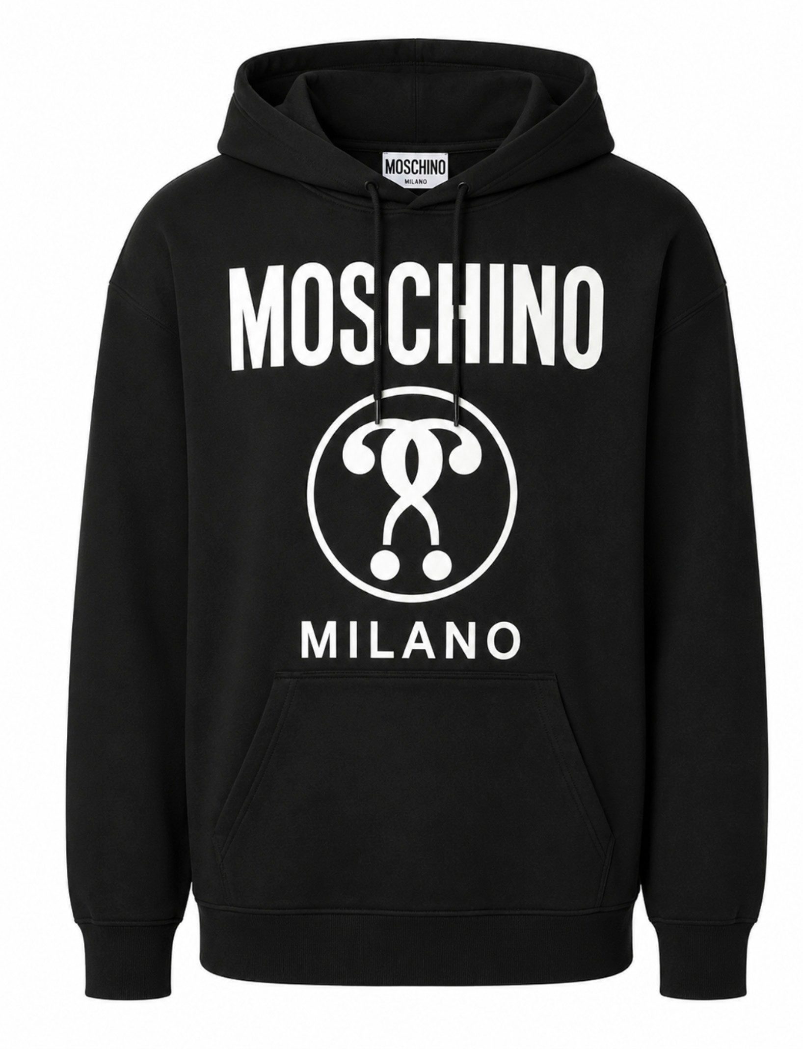 Hoodie Couture! Milano Kapuzen Sweatshirt Logo Print Pullover Sweater