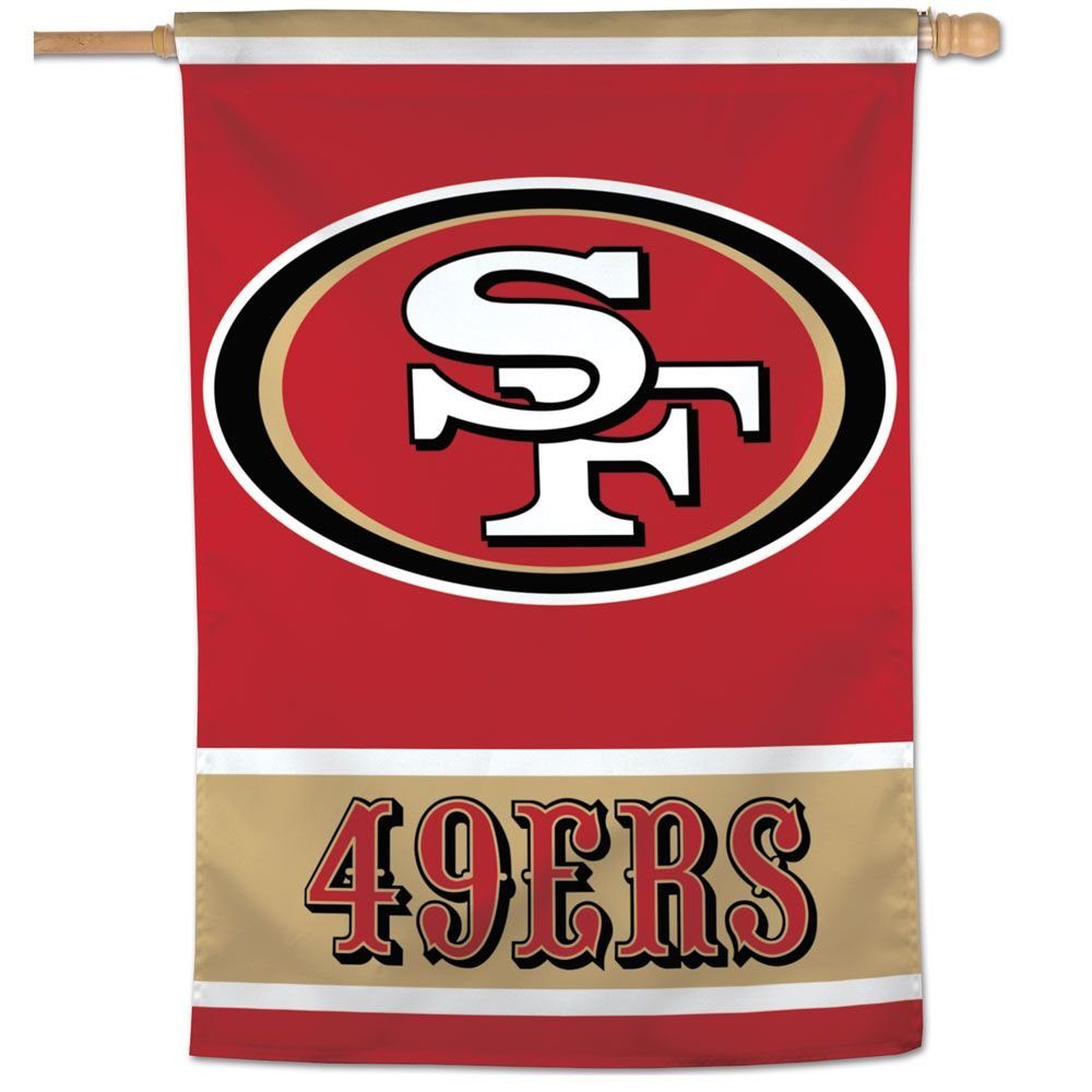 WinCraft Wanddekoobjekt NFL Vertical Fahne 70x100cm San Francisco 49ers