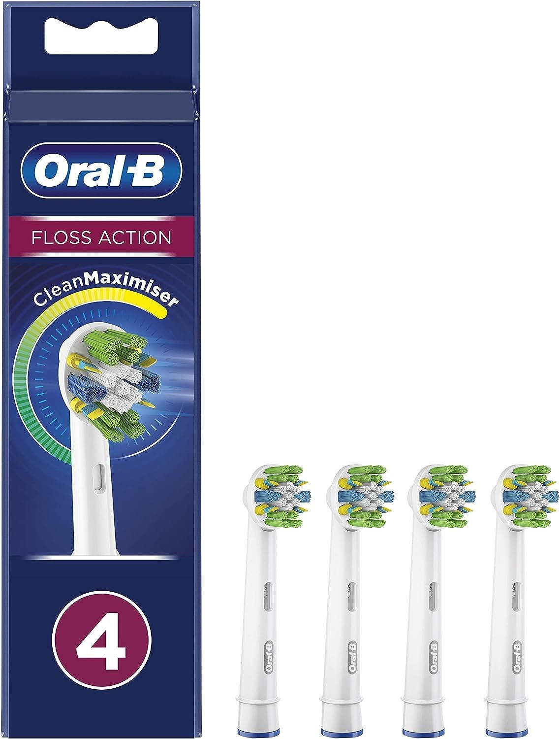 Oral-B Aufsteckbürsten Tiefenreinigung Floss Action - Clean Maximiser 12er Pack