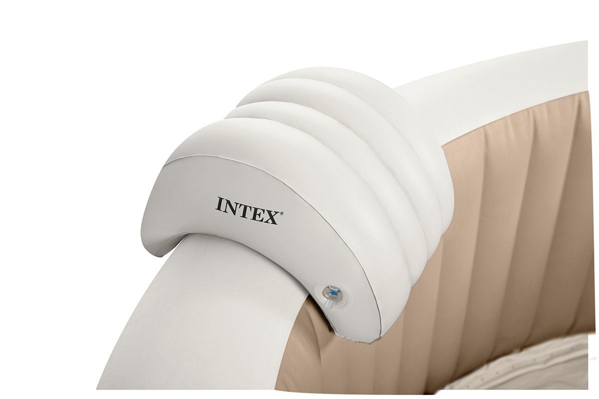 Intex Whirlpoolkopfstütze PuraSpa, (1-St), Aufblasbare Kopstütze für Intex SPAs 39x30x23cm für mehr Komfort