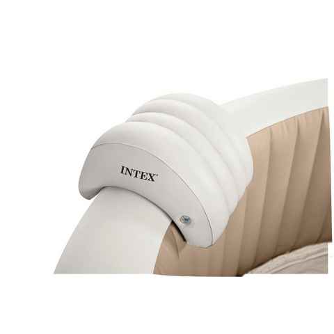 Intex Whirlpoolkopfstütze PuraSpa, (1-St), Aufblasbare Kopstütze für Intex SPAs 39x30x23cm für mehr Komfort