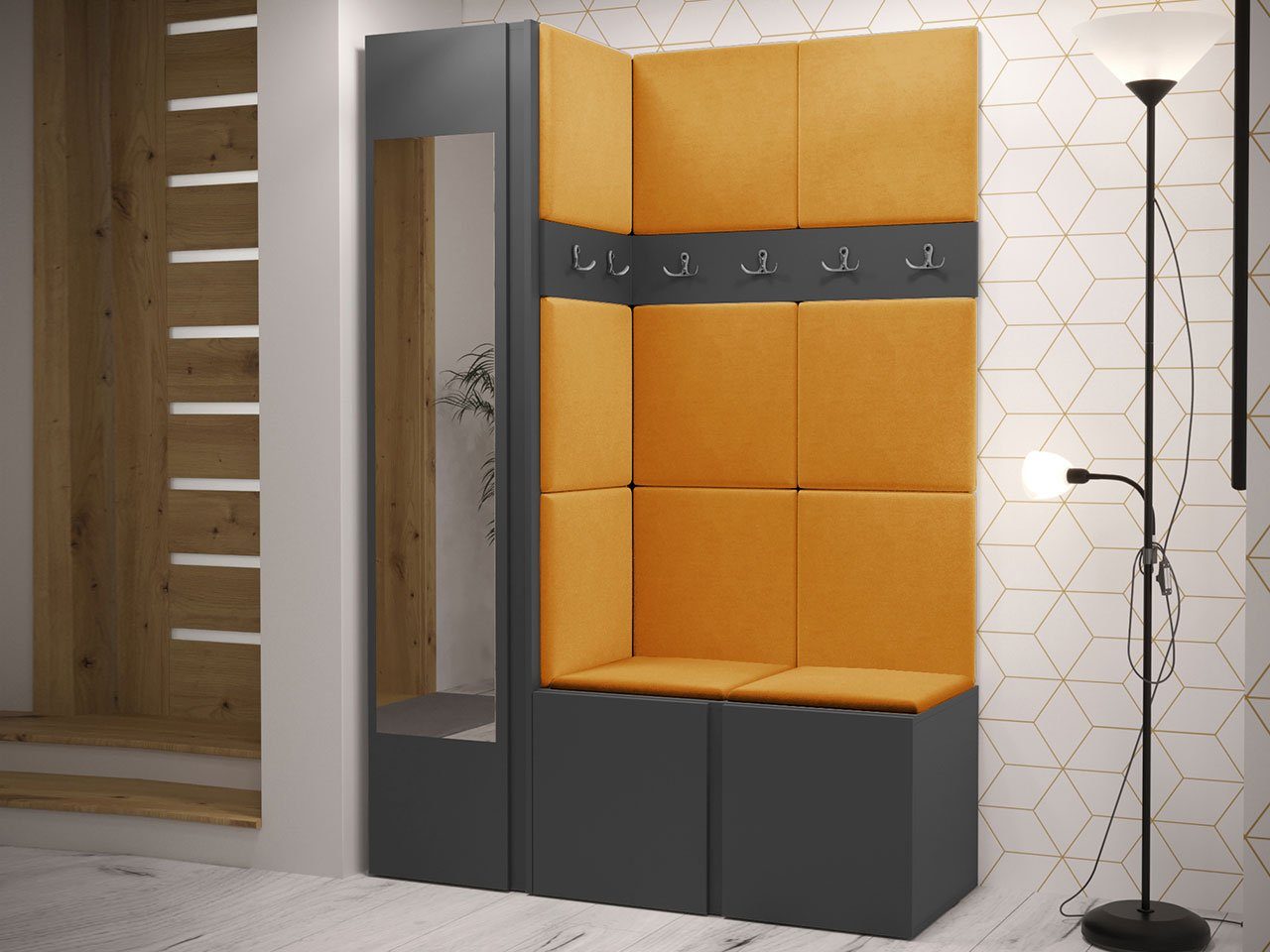MIRJAN24 Garderoben-Set Orion X, (Komplett-Set, Schuhschrank, günstig online kaufen
