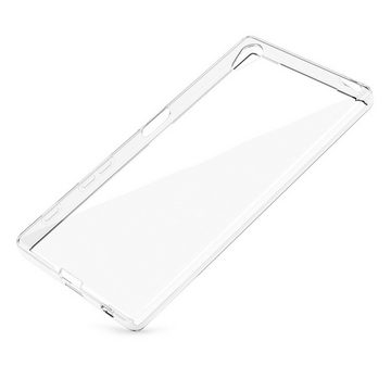 Nalia Smartphone-Hülle Sony Xperia Z5, Klare Silikon Hülle / Extrem Transparent / Vergilbungsfrei / Stoßfest / Kratzfest / Durchsichtige Dünne Schutzhülle / Clear Phone Case / Soft Cover / Anti-Gelb / Flexibel / Handy-Schale Etui Bumper Phone Backcover Handycase Handycover