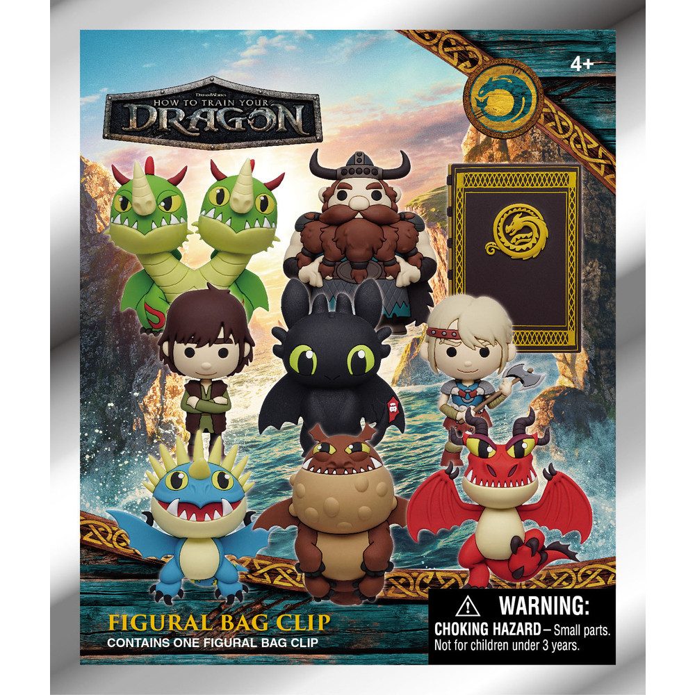 heo Spielfigur Dragons - 3D Taschenanhänger - 1 Stück