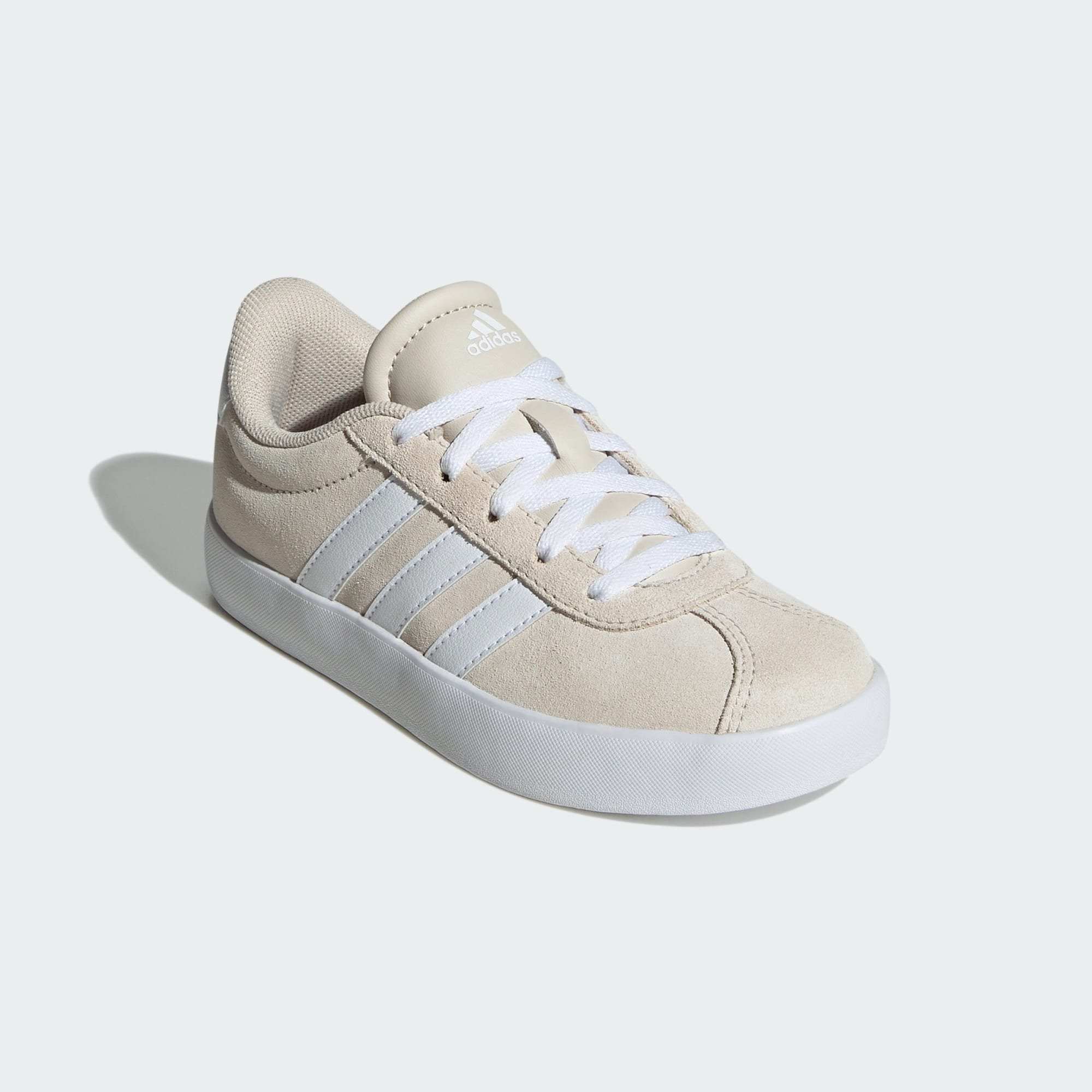 adidas Sportswear VL COURT 3.0 KIDS SCHUH Sneaker Aluminium / Cloud White / Aluminium