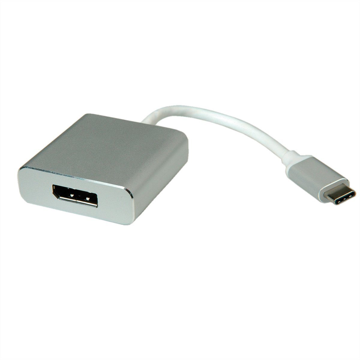 Display Adapter USB Typ C - DisplayPort v1.2, ST/BU Audio- & Video-Adapter