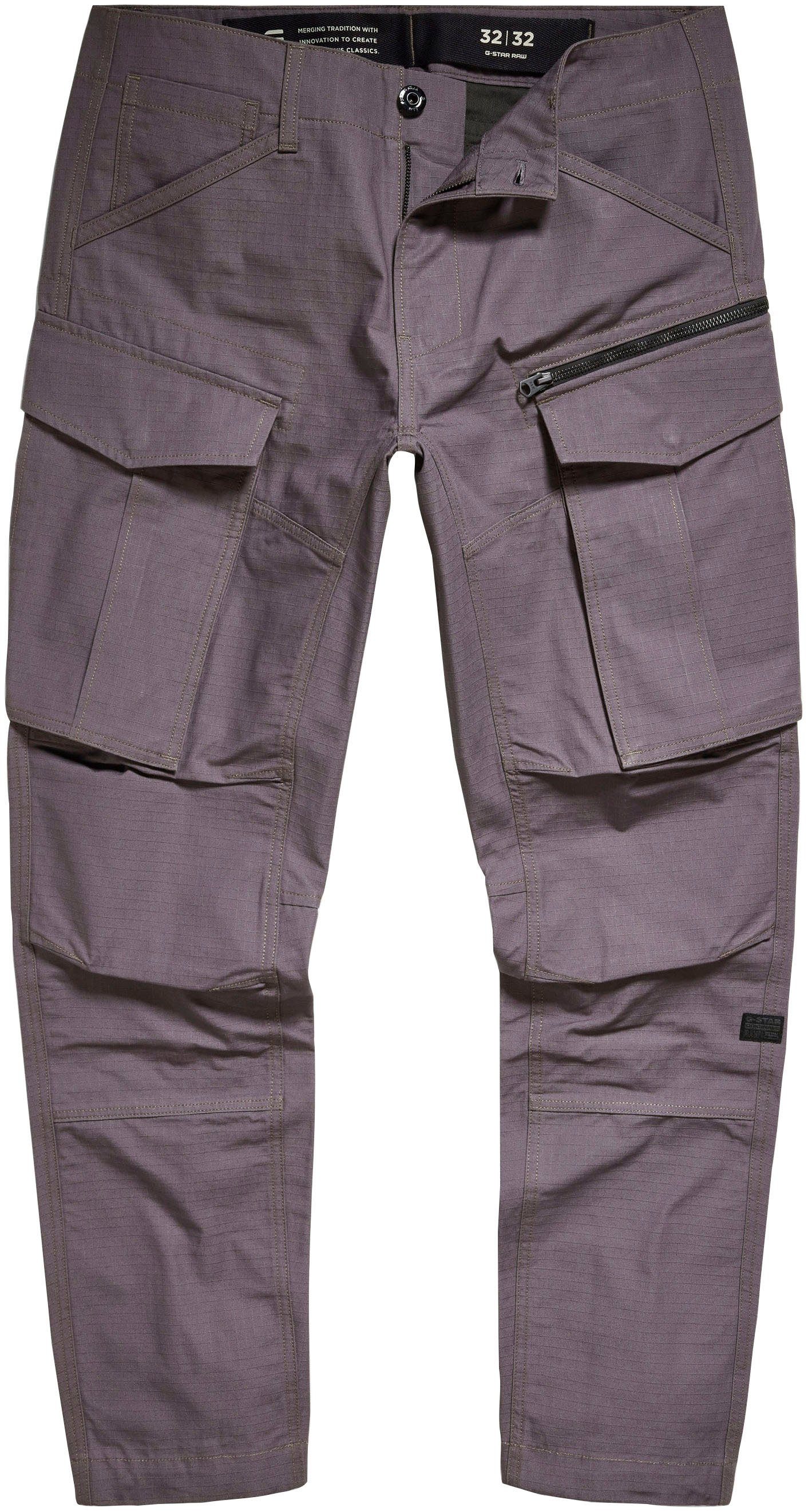 tapered regular 3d Rovic zip RAW G-Star rabbit Cargohose