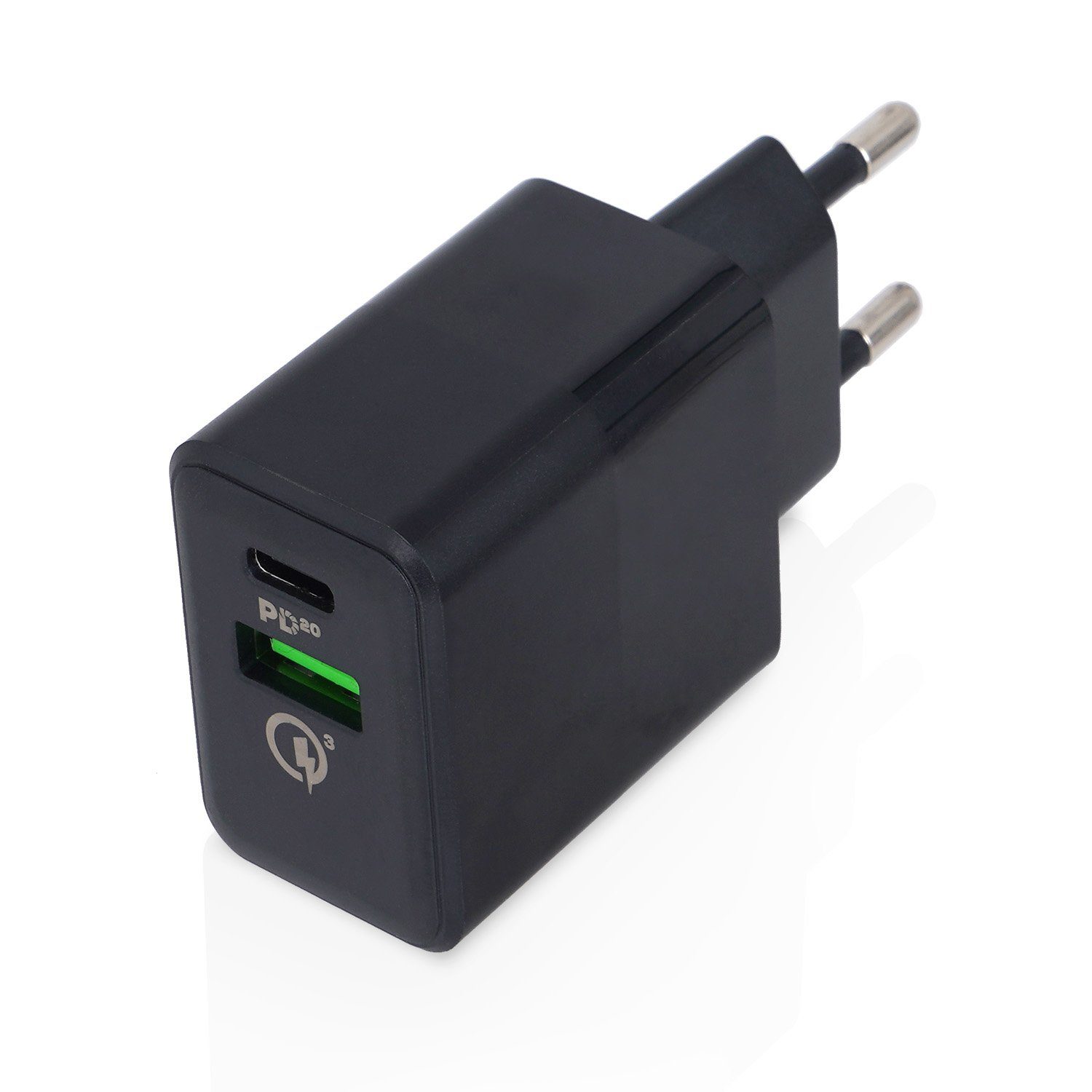 Wicked Chili 20W Dual USB Netzteil + 30W Dual KFZ USB Ladegerat Steckernetzteil