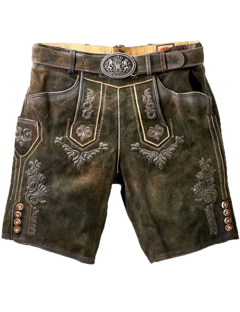 Maddox Trachtenlederhose MADDOX Kurze Herren Lederhose günstig online kaufen