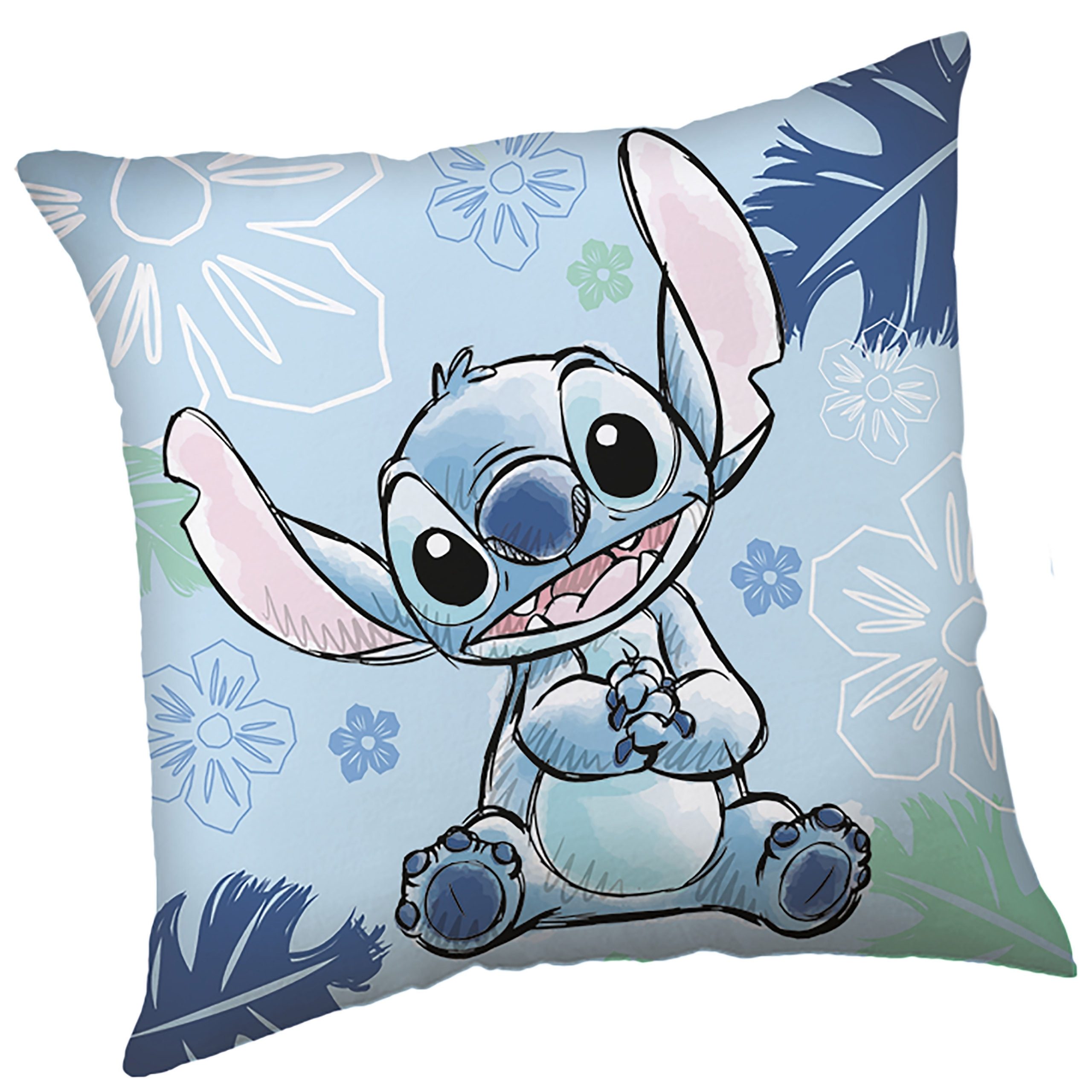Sarcia.eu Zierkissen DISNEY Stitch Wendekissen, dekoratives Zierkissen 40 × 40 cm