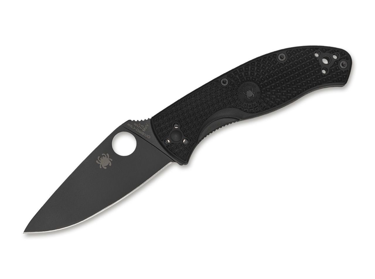 Spyderco Taschenmesser Taschenmesser Tenacious Lightweight Black Plain