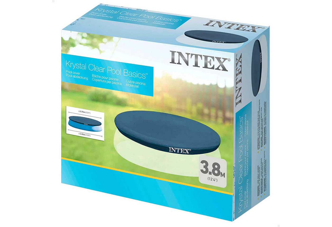 Intex Pool-Abdeckplane Intex 28026 - 3.96M X 30CM EASY SET POOL COVER