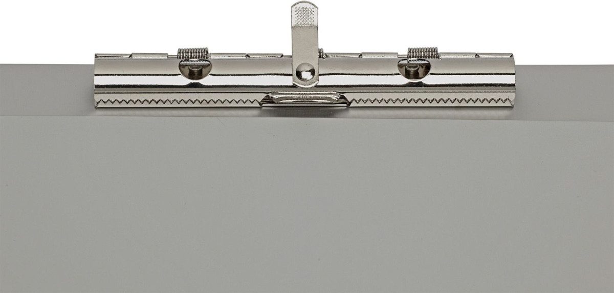 MAUL Schreibmappe Schreibplatte Maulassist mit Aufbewahrungsbox Aluminium A4 hoch