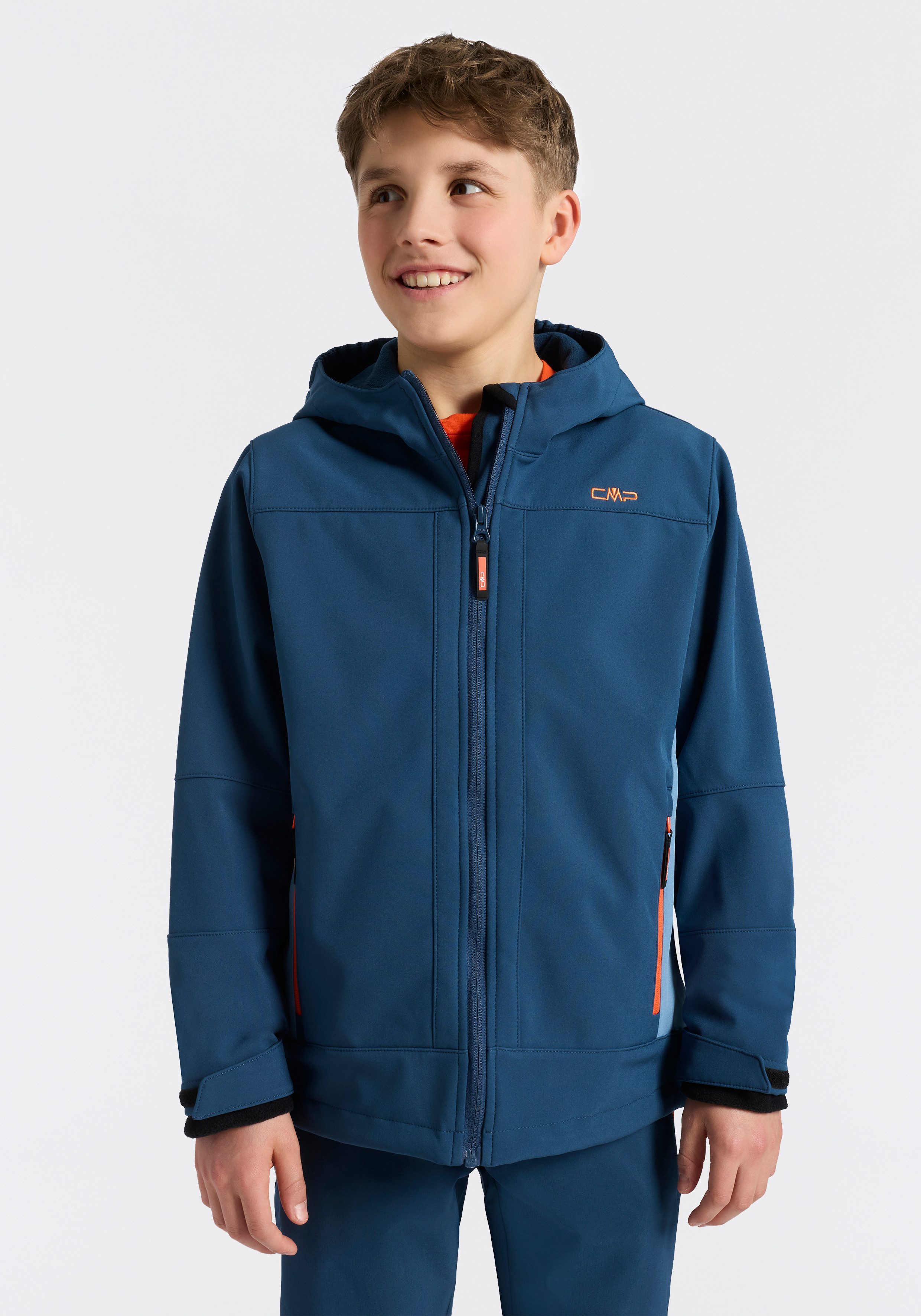 CMP Softshelljacke KID SOFTSHELL JACKET FIX HOOD