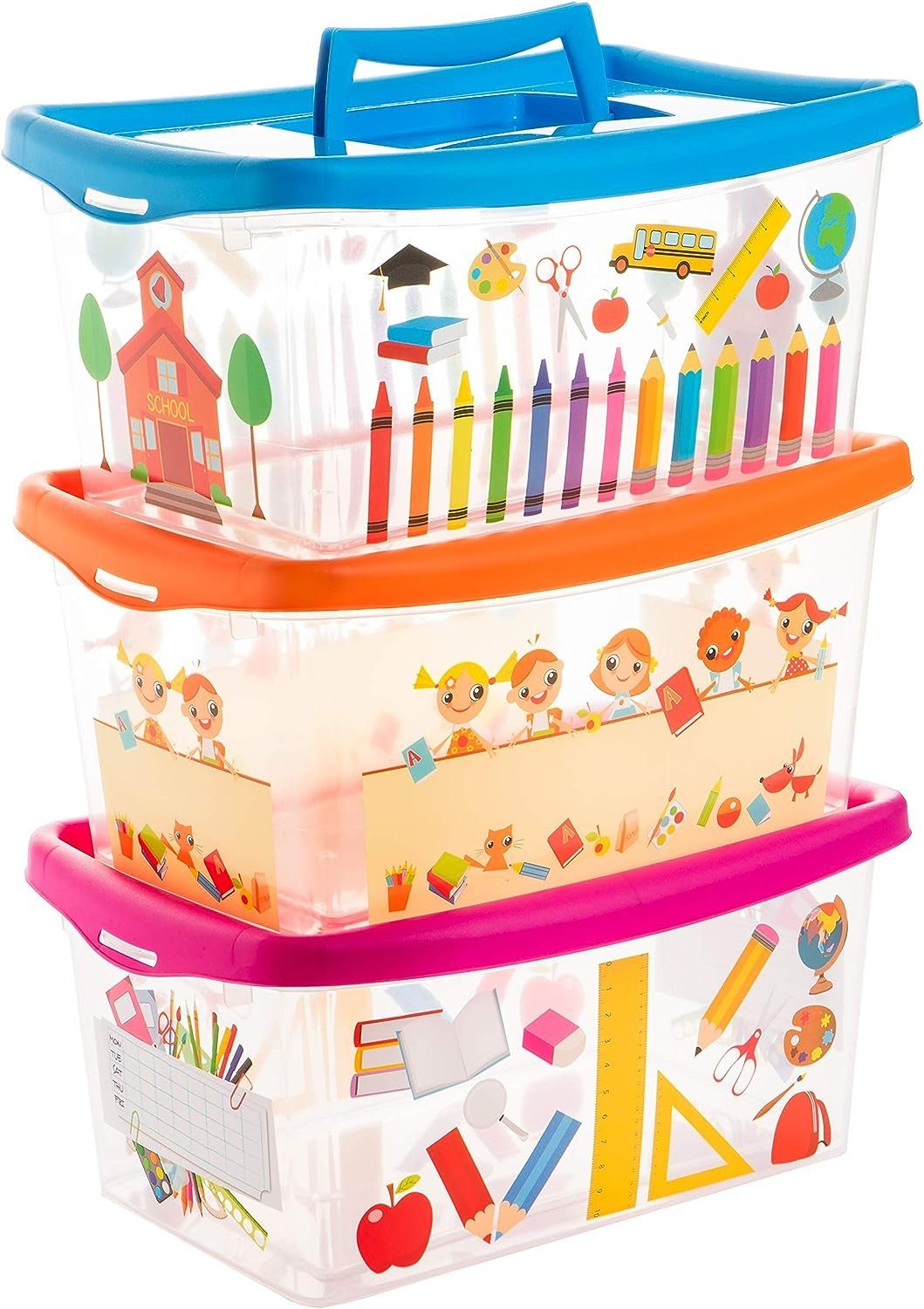 Centi Aufbewahrungsbox 3 Set. Aufbewahrungsboxen, 4l Kisten Aufbewahrung mi günstig online kaufen