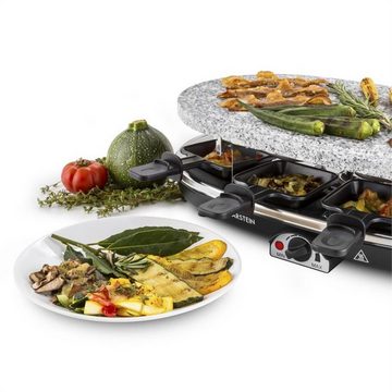 Klarstein Raclette und Fondue-Set Steaklette, 1500 W