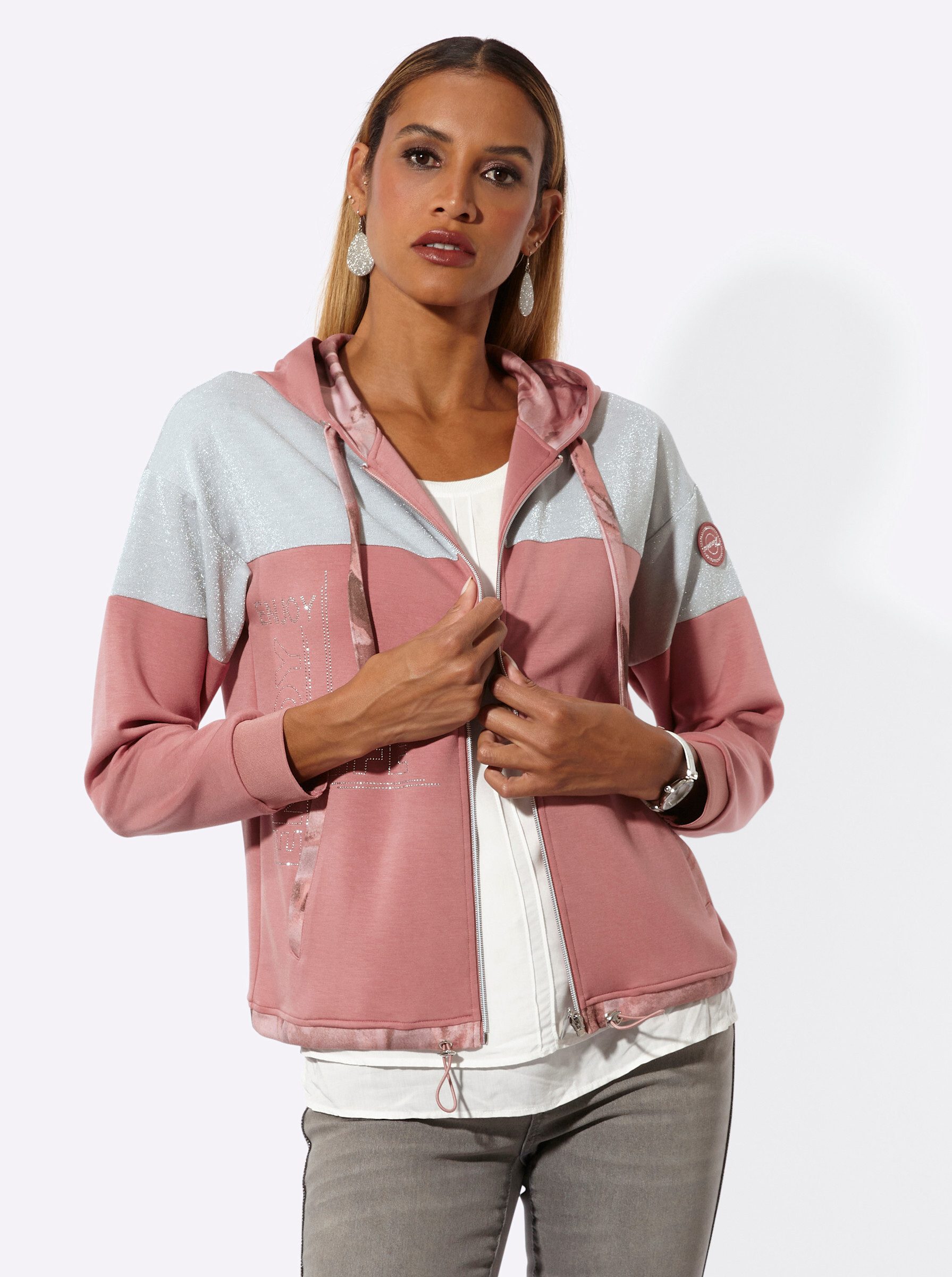 Shirtjacke Modal-Mix-Shirtjacke Langarm