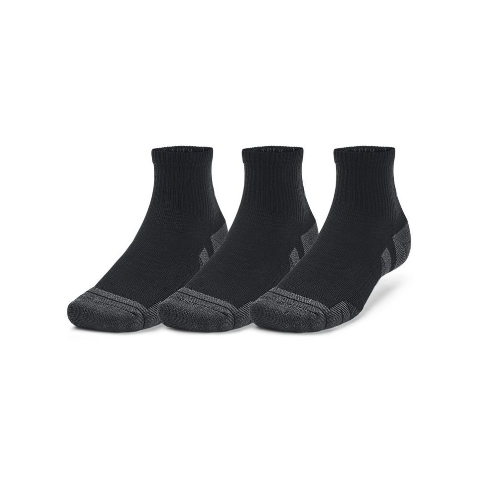 Under Armour® Sportsocken (3-Paar), Netzstoffeinsätze auf der Fußoberseite  für zusätzliche Atmungsaktivität