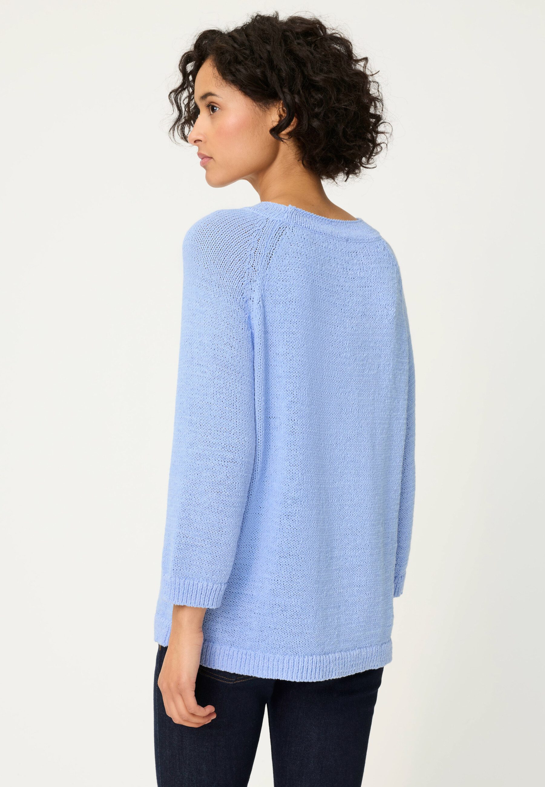 Olsen Strickpullover Pullover mit 3/4-Ärmeln günstig online kaufen