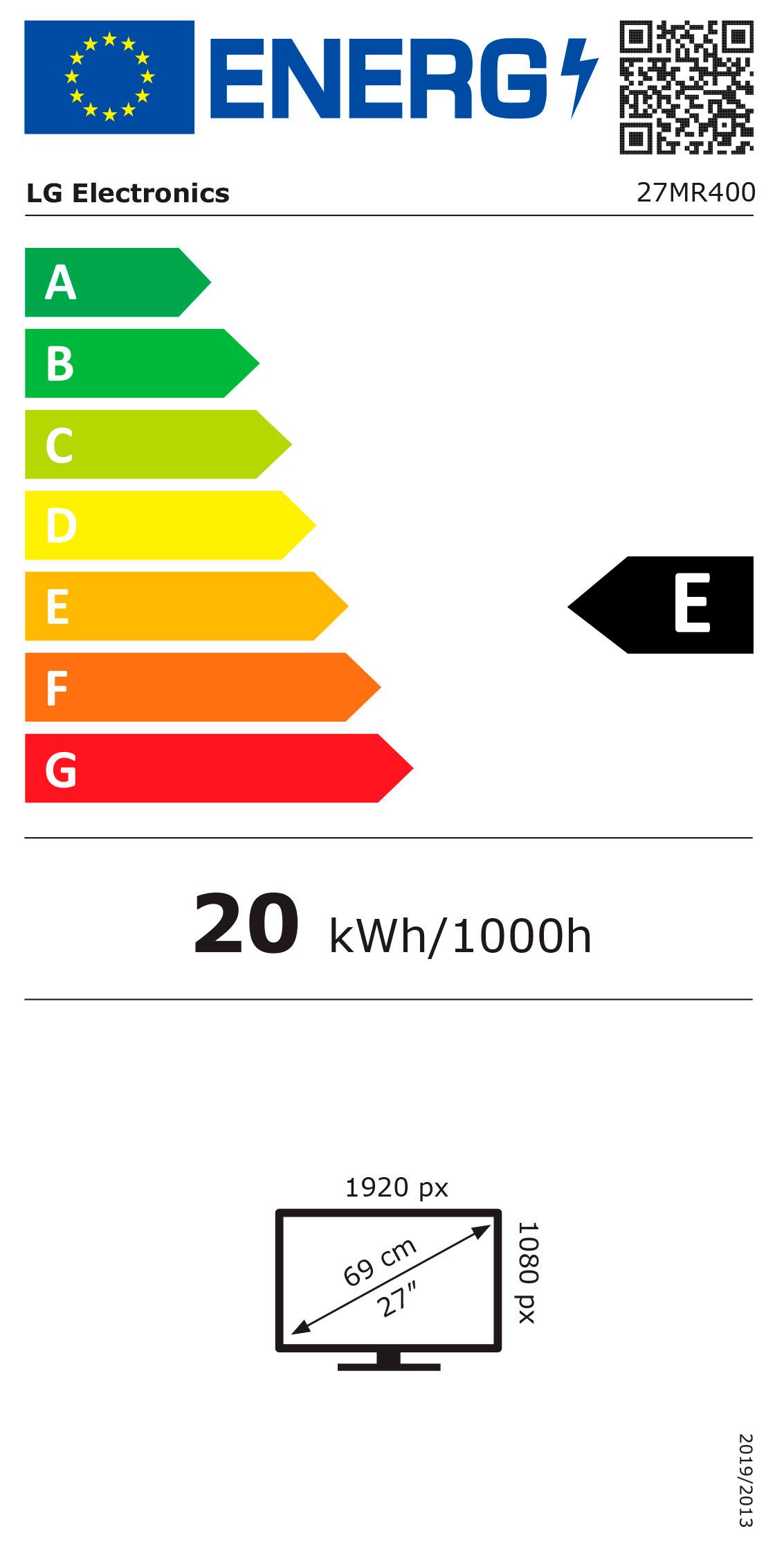 Energieeffizienzklasse: 