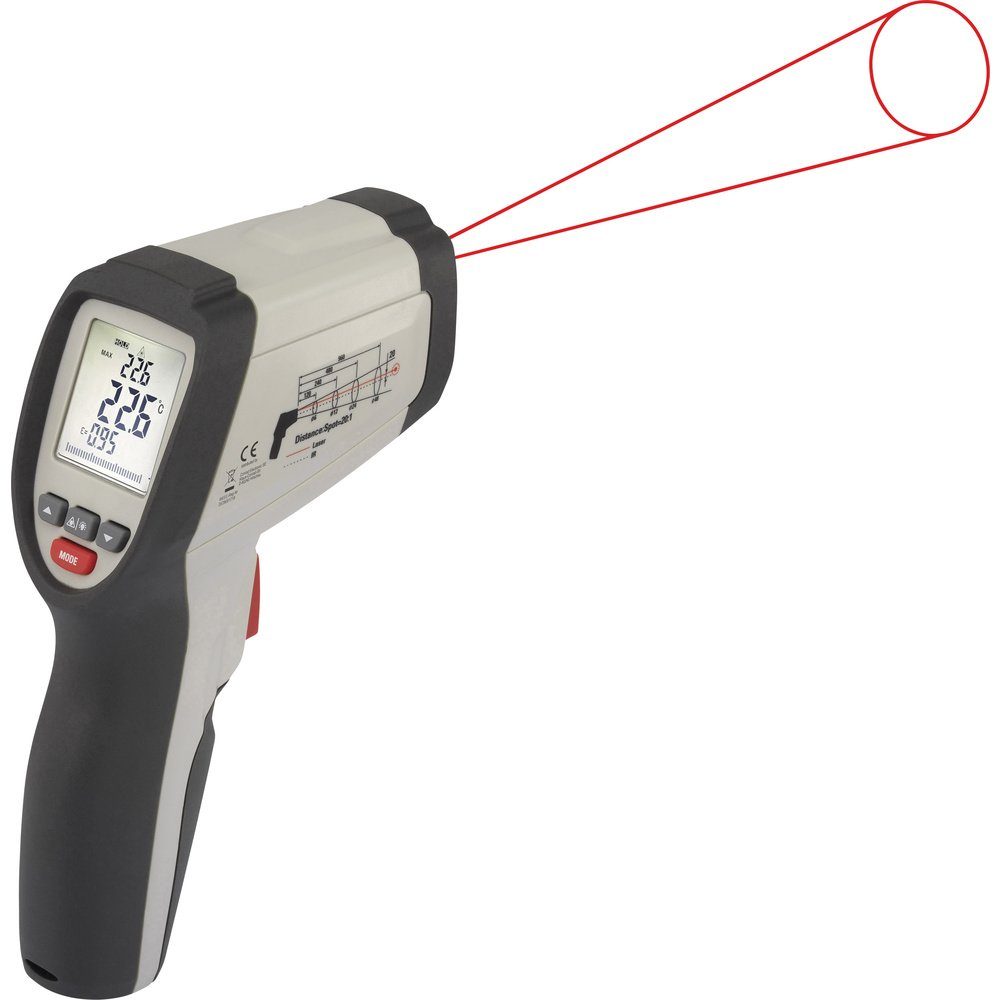 VOLTCRAFT Infrarot-Thermometer VOLTCRAFT IR 800-20C Infrarot-Thermometer Optik 20:1 -40 - +800 °C P