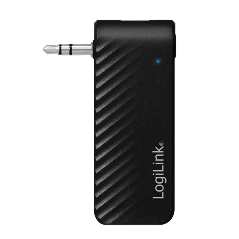 LogiLink BT0061 Bluetooth-Adapter, Bluetooth 5.1, Audiosender, mit AUX-Ausgang und Flugzeugstecker