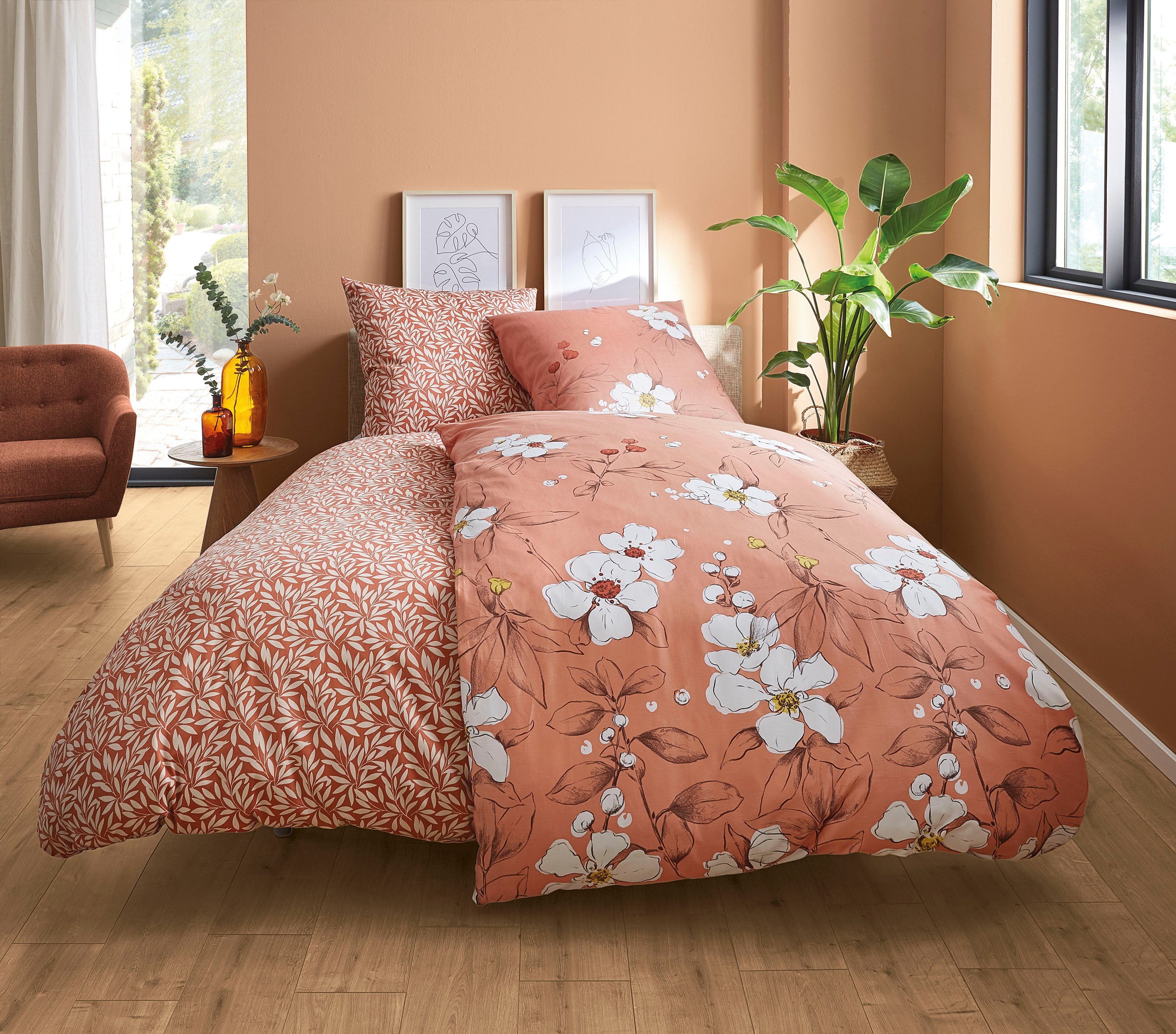 Kleine Wolke Bettwäsche Salvia, Mako-Satin, 2 günstig online kaufen