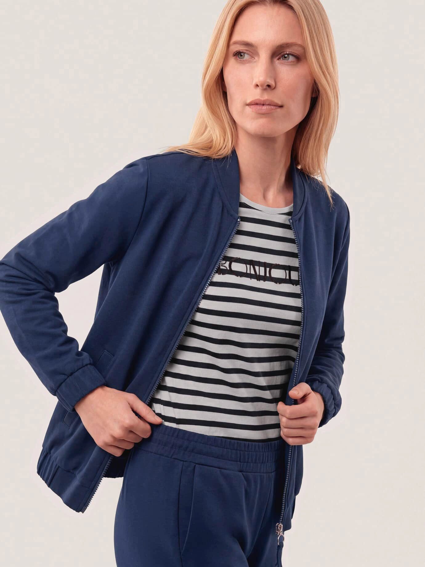 Walbusch Blouson Damen Baumollstretch Blouson Blousonkragen, modern – Bild 3 von 4