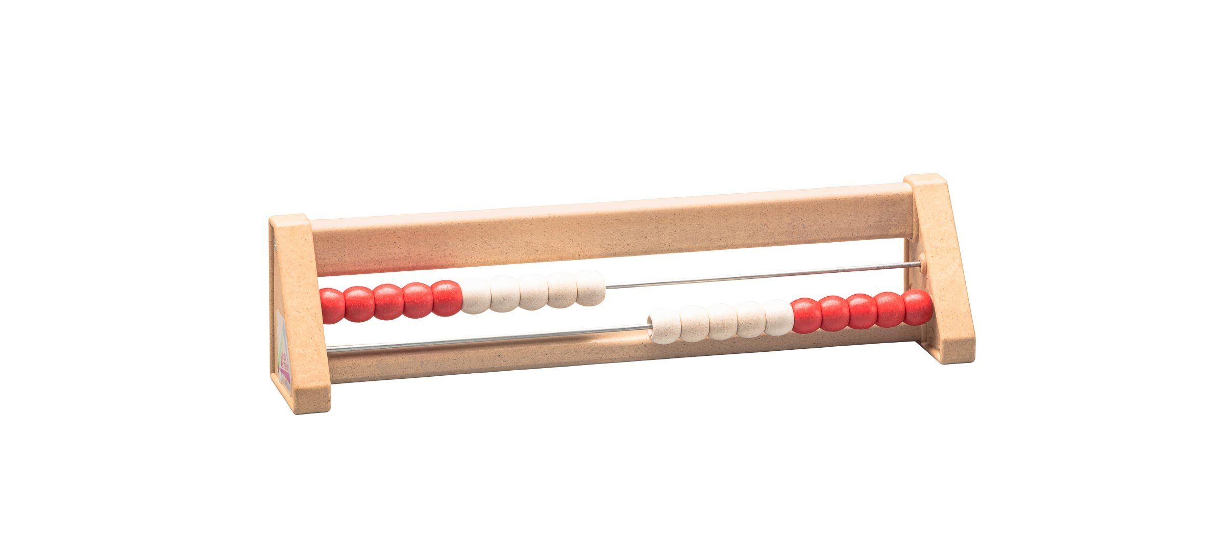rot/weiß 20er Zahlenraum, RE-Plastic® Lernspielzeug lernen  RE-Wood® Rechenrahmen aktiv Wissner® Rechenschieber, Abakus