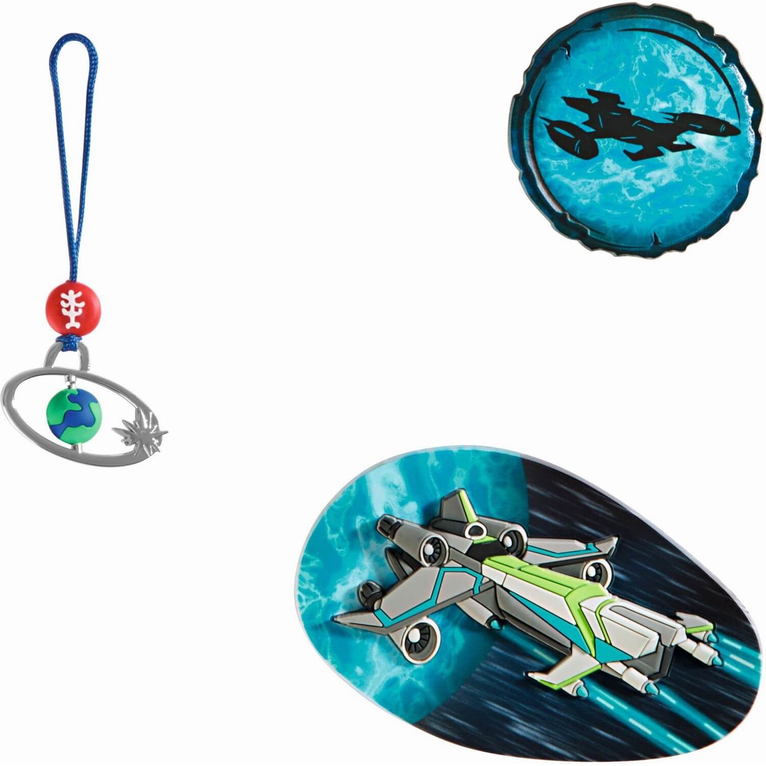 Step by Step Schulranzen-Patch MAGIC MAGS Space Craft Spike, Polyester