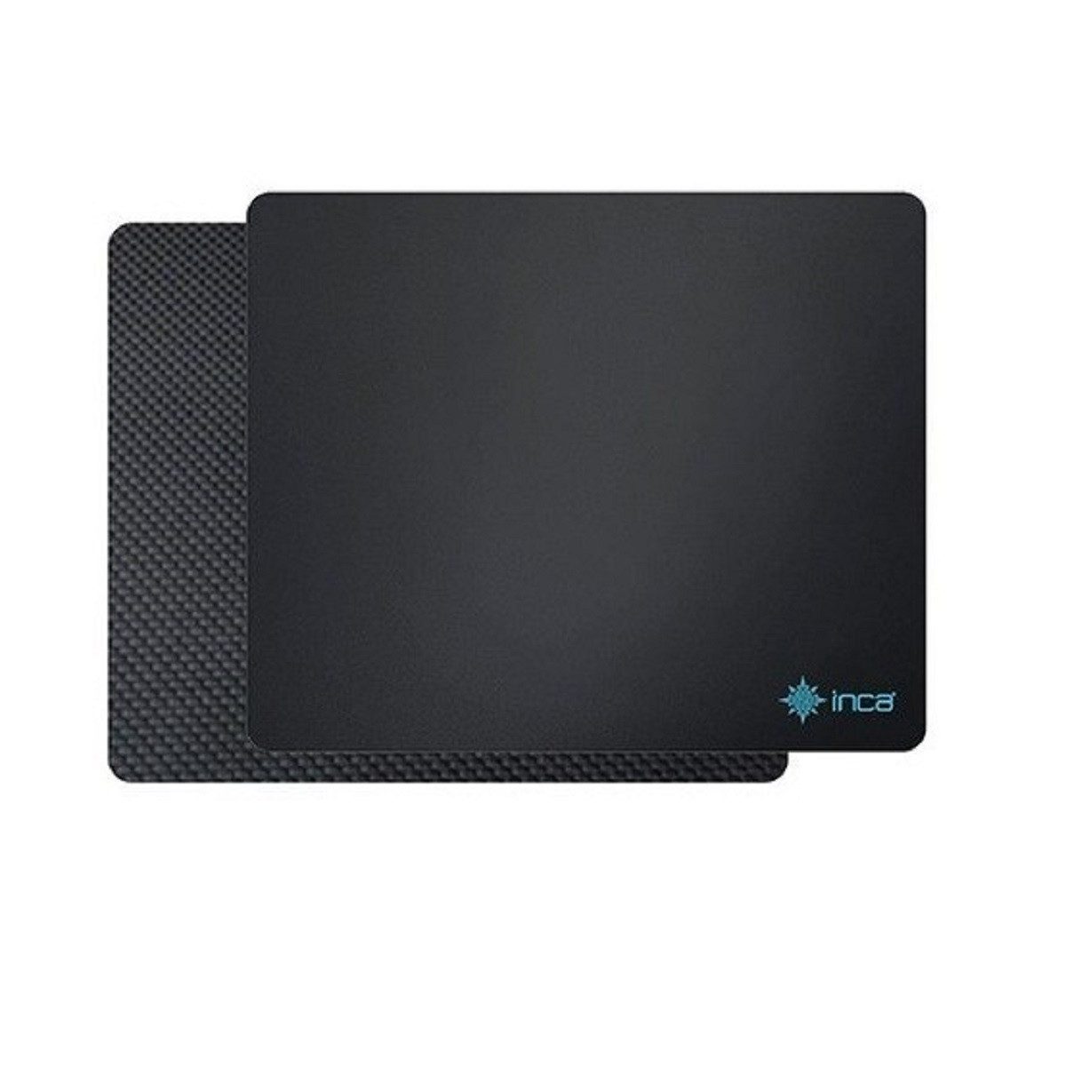 INCA Gaming Mauspad 27 cm zu 35 cm für ultimativen Gaming-Komfort, Schwarz