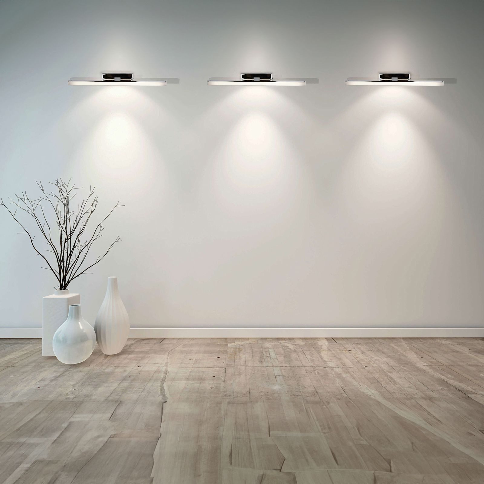 näve Außen-Wandleuchte Wandleuchte Innen Wandlampe Wohnzimmer Spiegelleuchte Bad