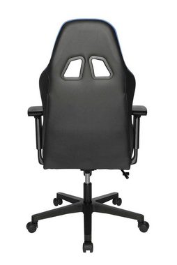 TOPSTAR Gaming-Stuhl Drehstuhl Gaming Chair SPEED CHAIR 2 Kunstleder Schwarz Blau, Top Star