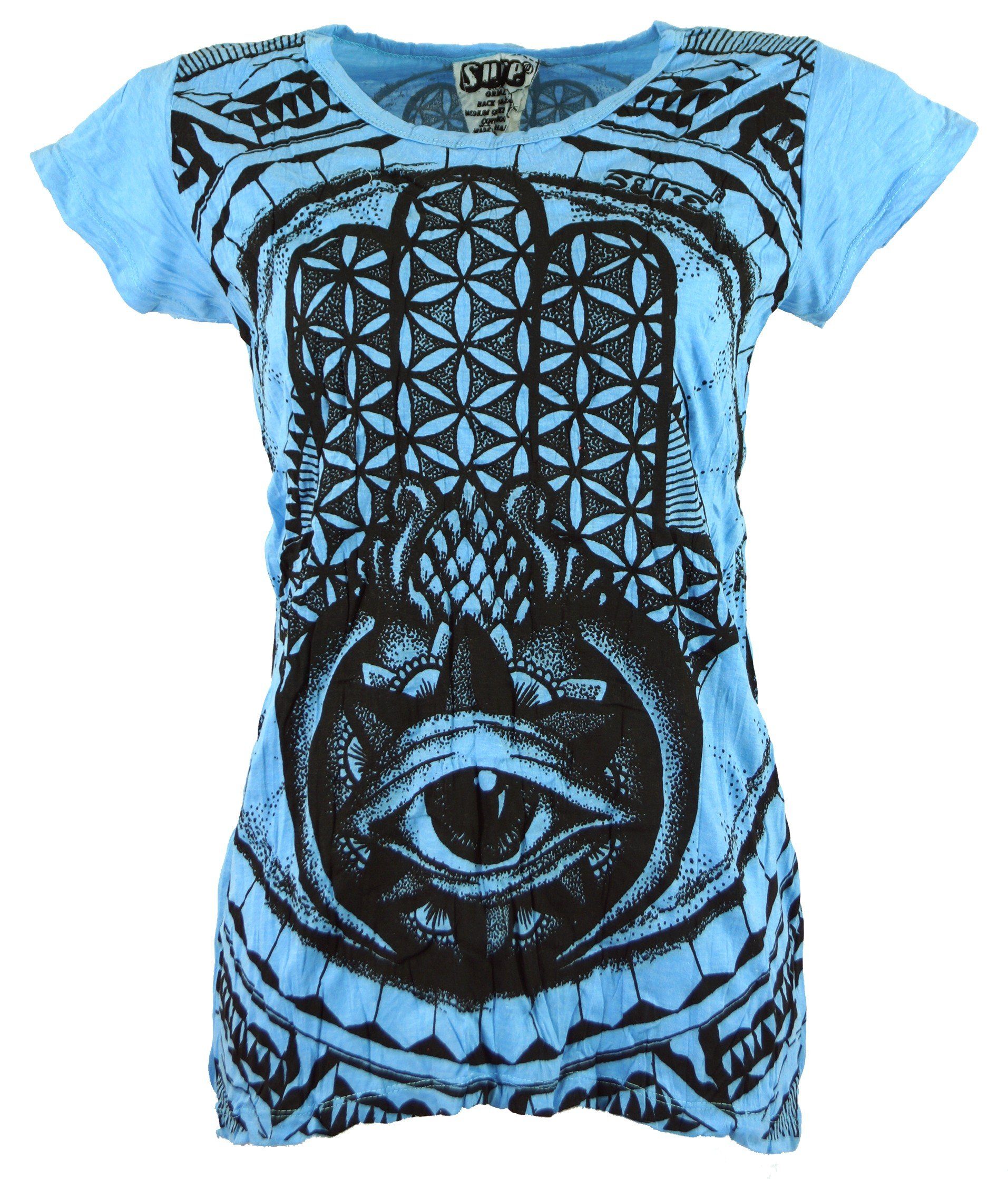 Guru-Shop T-Shirt Sure T-Shirt Fatimas Hand günstig online kaufen