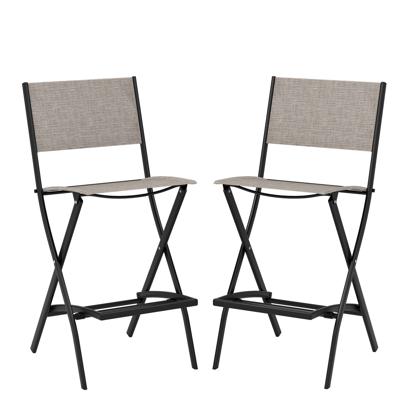 COSTWAY Gartenstuhl (2 St), Barhocker klappbar günstig online kaufen