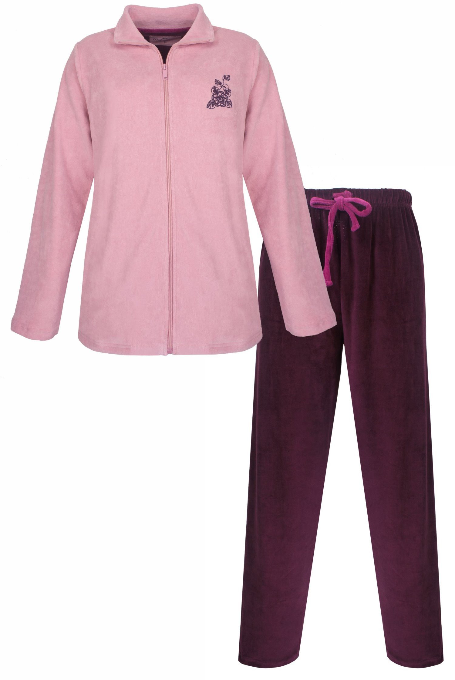 Medaillon Hausanzug Damen Nikki Homewearanzug (2 tlg) Modisches Design