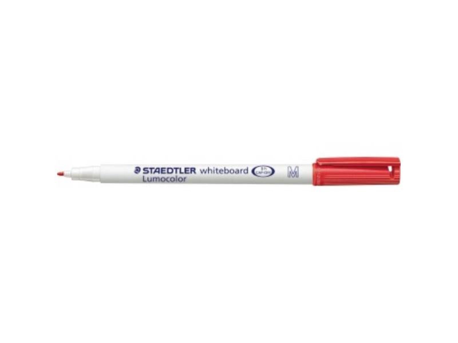 STAEDTLER Marker STAEDTLER 301-2 STAEDTLER® 1mm 301 rot Lumocolor® Whiteboardmarker