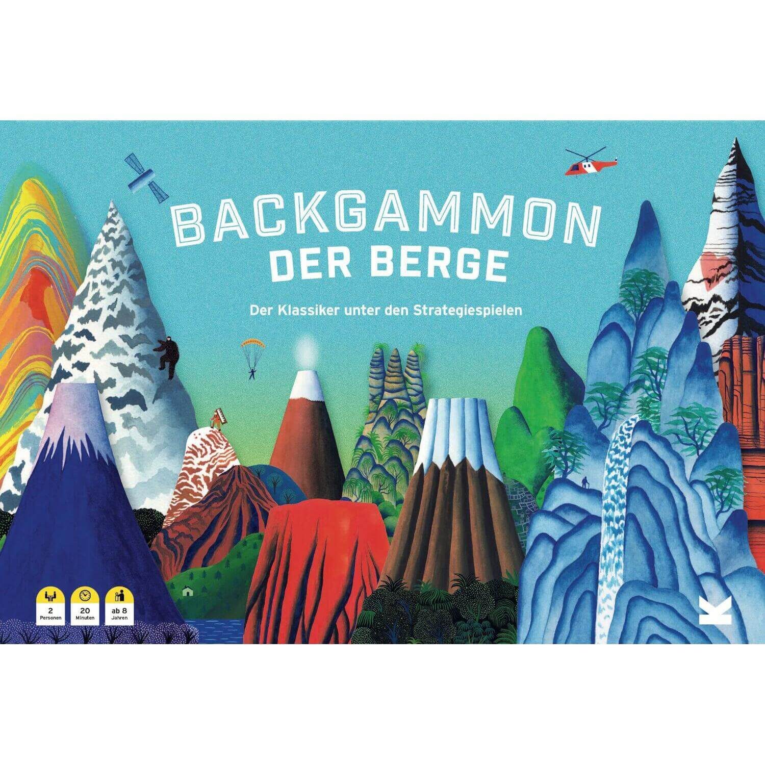 Laurence King Spiel Backgammon der Berge, Backgammon der Berge
