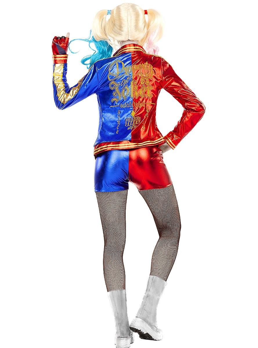 Funidelia Kostüm Suicide Squad – Harley Quinn Kostüm, Das ikonische Outfit von Harley Quinn aus dem ersten Suicide Squad-Fil