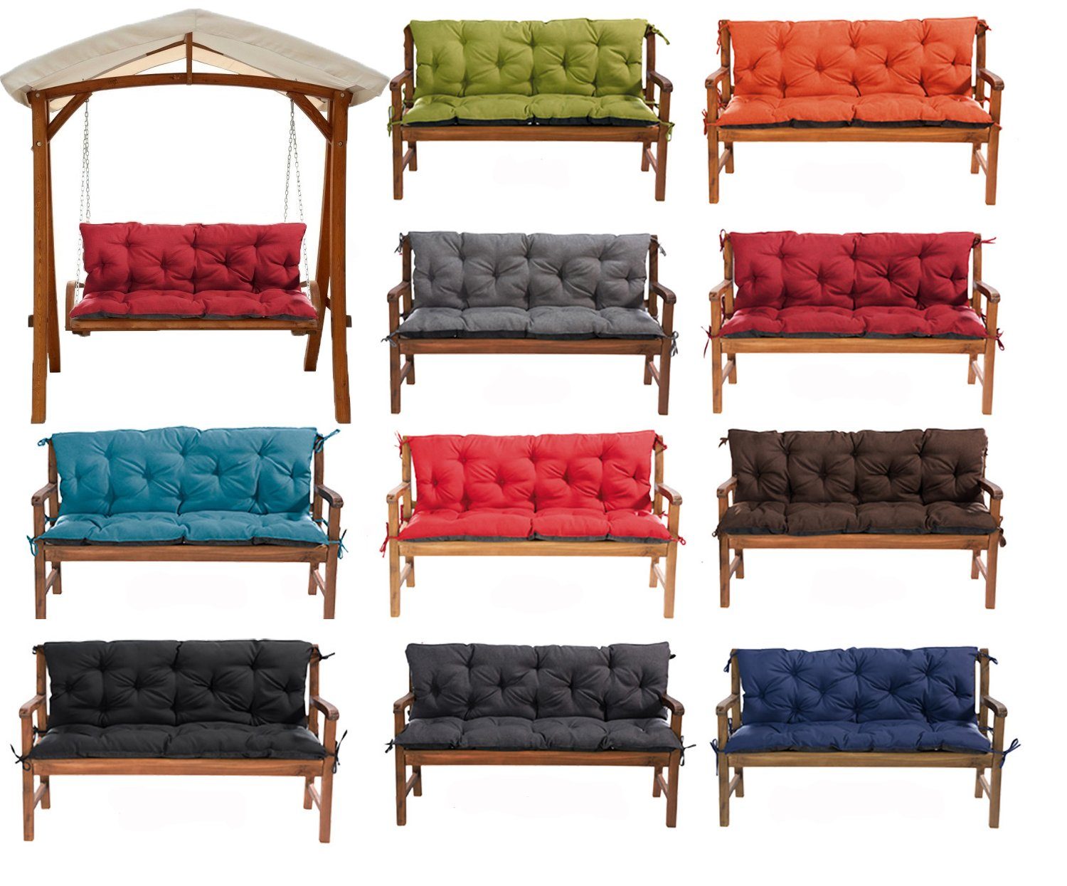 Mayaadi Home Auflagekissen Gartenbankauflage, (Set) günstig online kaufen