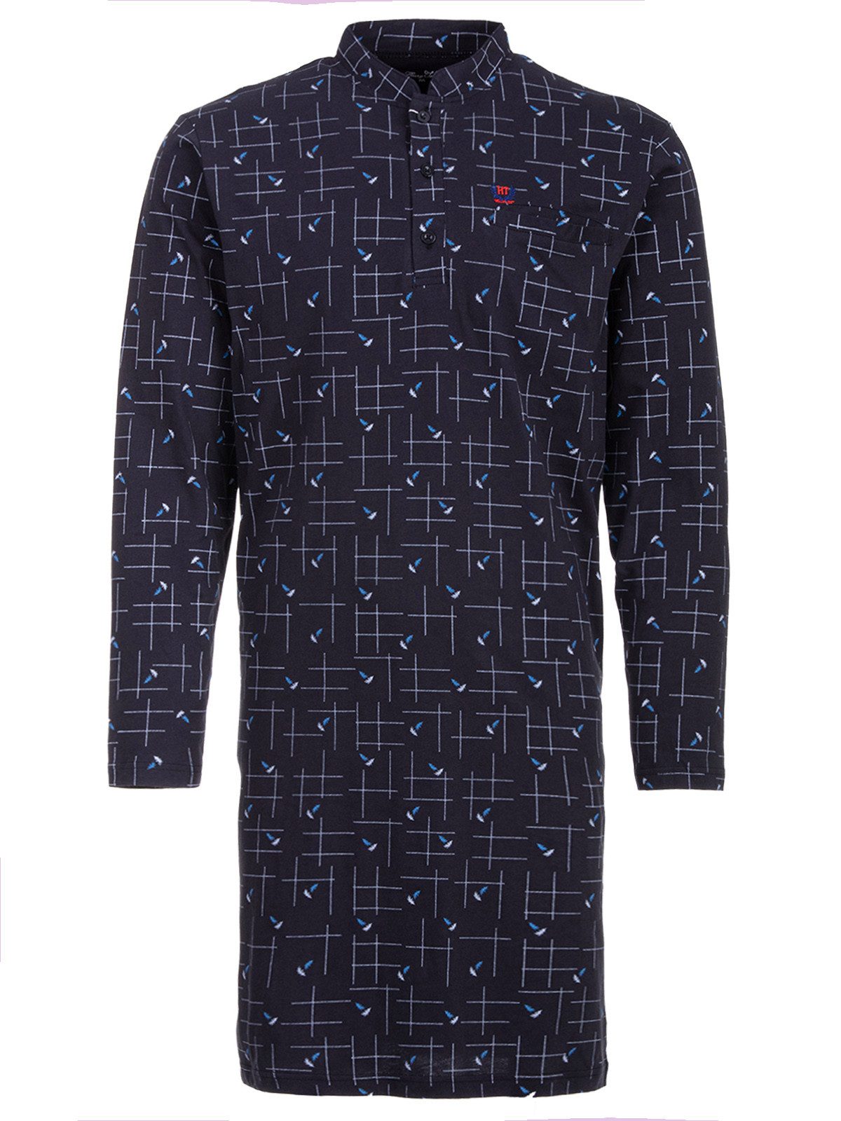 Henry Terre Nachthemd Nachthemd Langarm - Zweigen günstig online kaufen