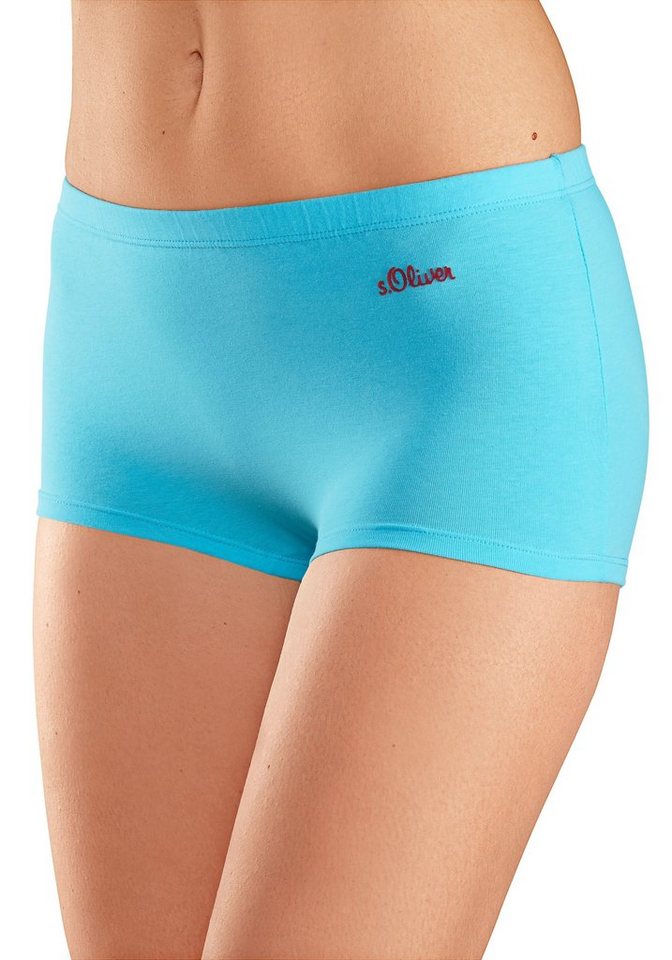 s.Oliver Panty (Packung, 3-St) aus elastischer Baumwoll-Qualität