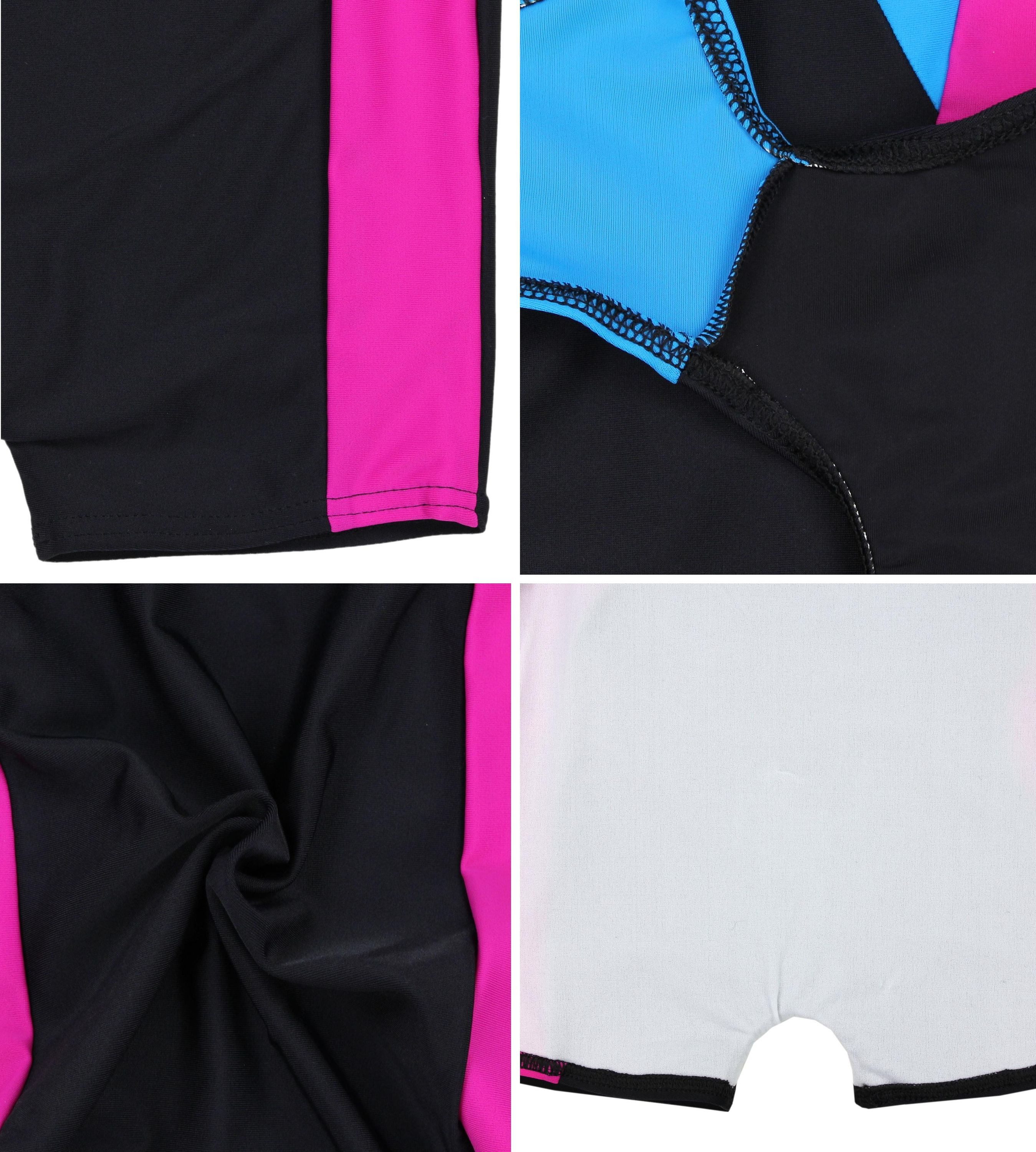 Aquarti Badeanzug Aquarti Mädchen Badeanzug mit Bein Ringerrücken