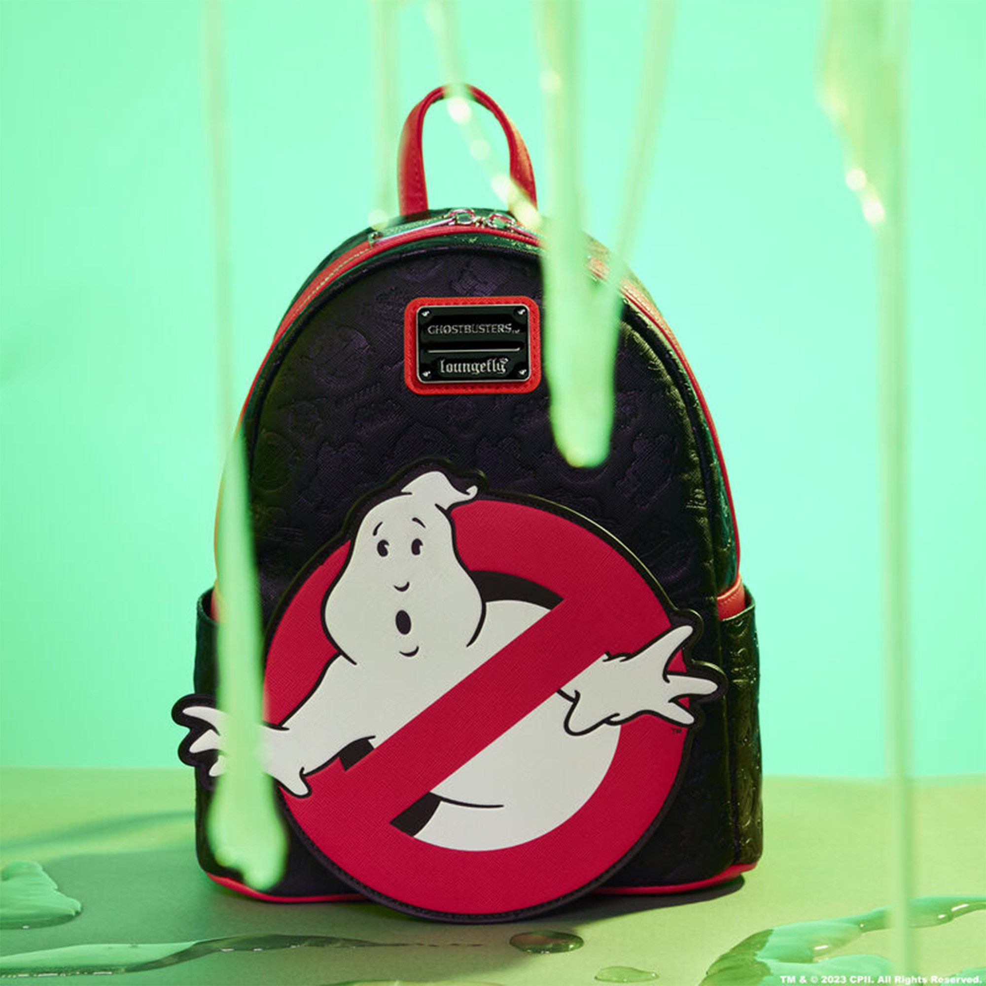 Loungefly Minirucksack Ghostbusters Logo Glow