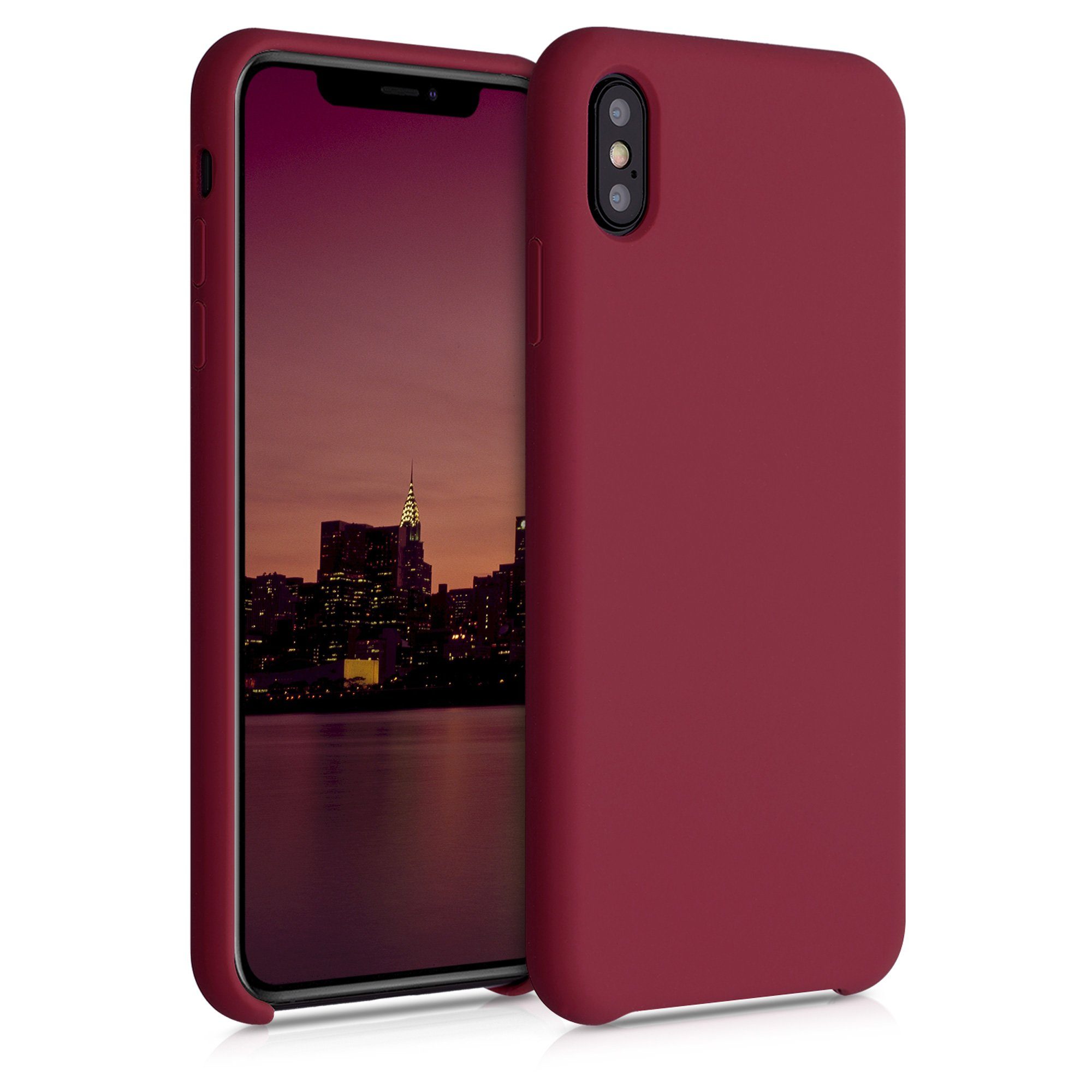 kwmobile Handyhülle Handyhülle für Apple iPhone XS Max Hülle, Weiches Handy Silikon Case - Schutzhülle Cover