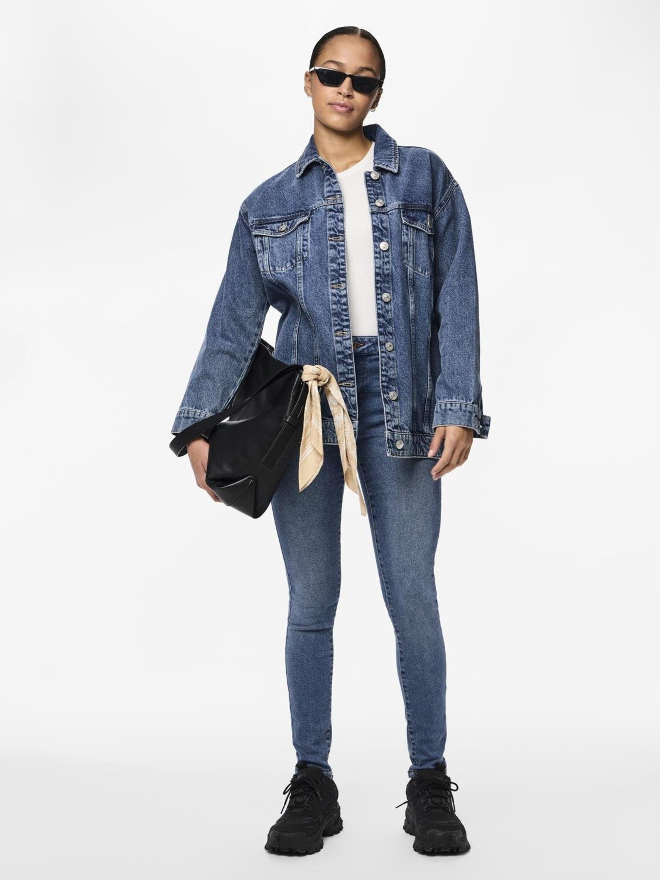 pieces Skinny-fit-Jeans DANA (1-tlg) Weiteres Detail
