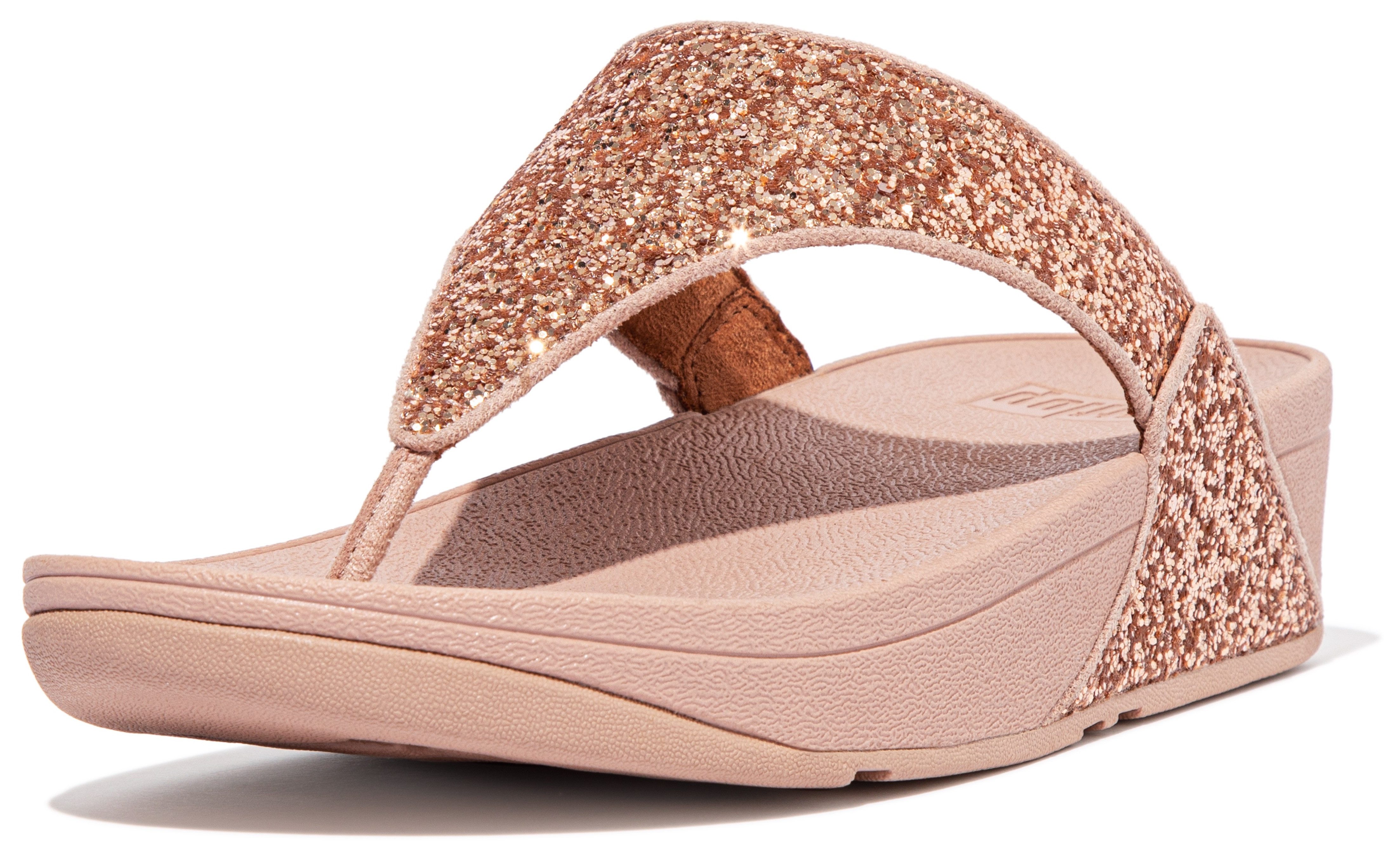 Fitflop LULU Zehentrenner, Badeschuh, Sommerschuh mit weichem Zehensteg