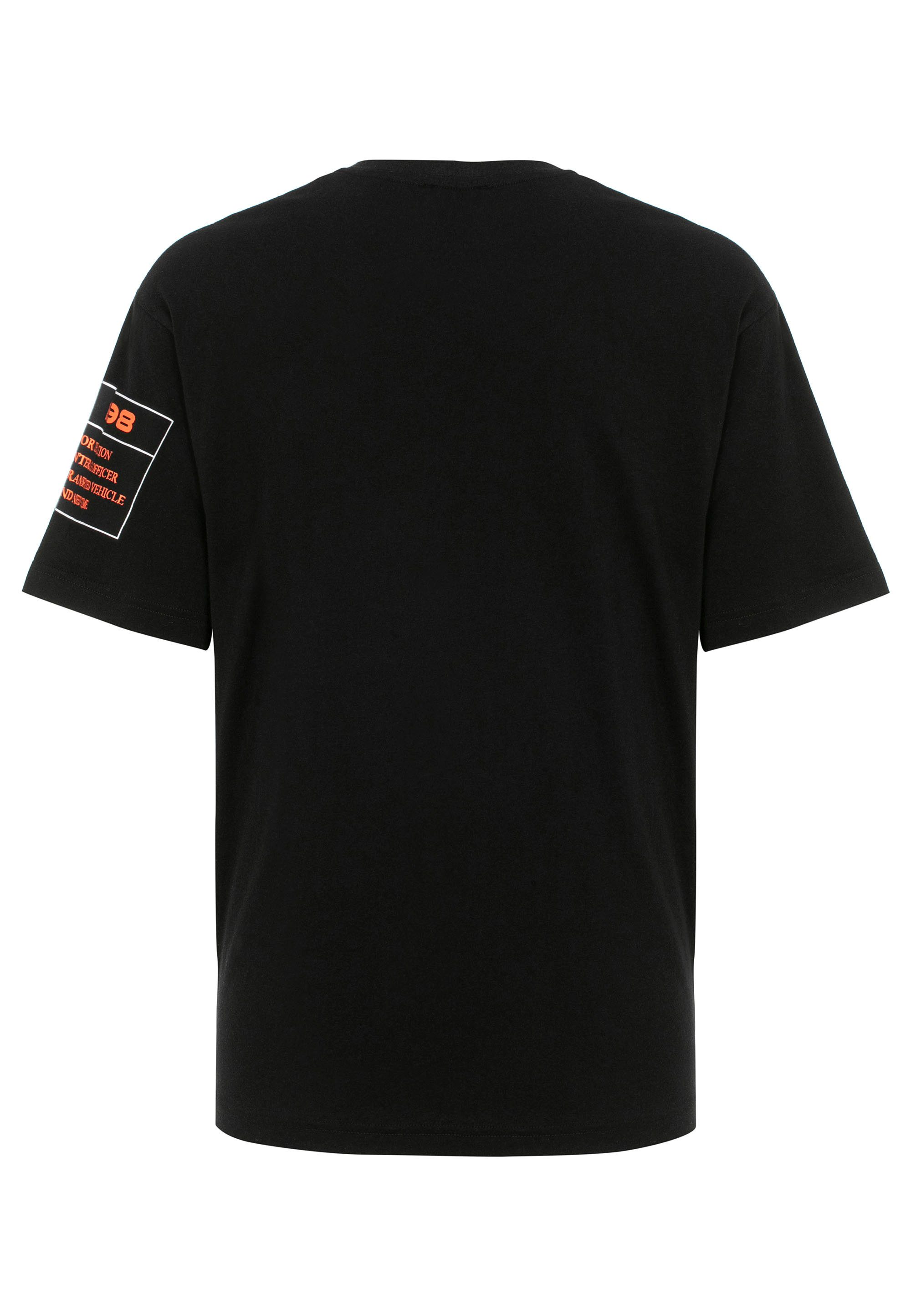 RedBridge T-Shirt Oversized mit Totenkopf-Print - günstig online kaufen