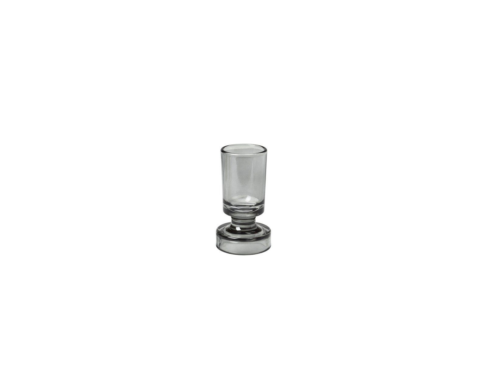 Broste Copenhagen Dekovase Petra Vase Glas Smoke Grey 10 cm (Vasen)