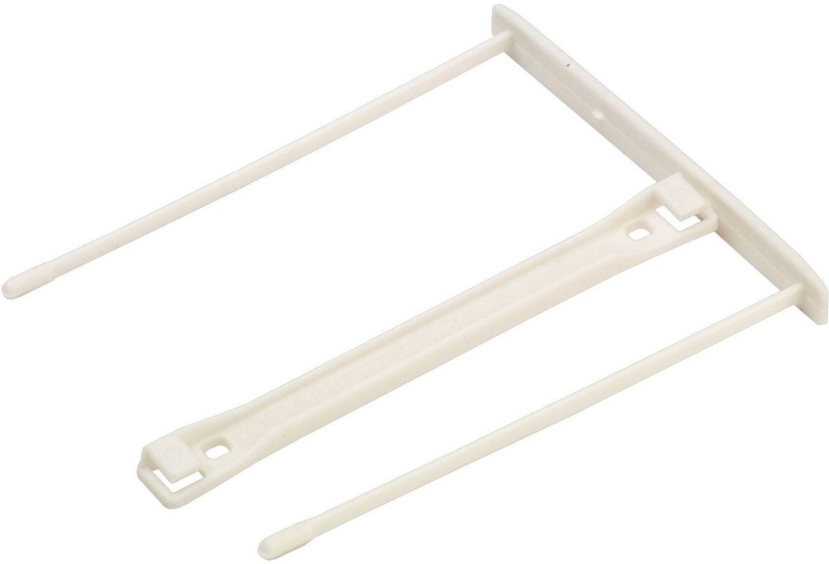 Bankers Box® Aktenordner Abheftbügel ProClip Bankers Box Kunststoff recycelt 100mm weiß VE=50 S
